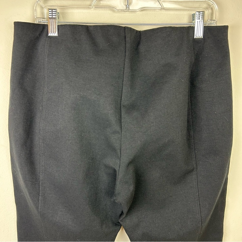 Eileen Fisher Ponte Knit thick pull-on pants size: L - Picture 8 of 9